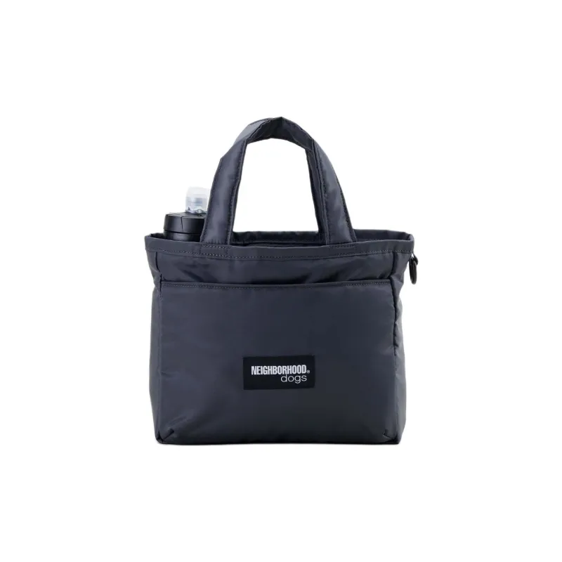 NEIGHBORHOOD Nylon With Polyester Handbag Unisex Light Umber/Black/Gray-6