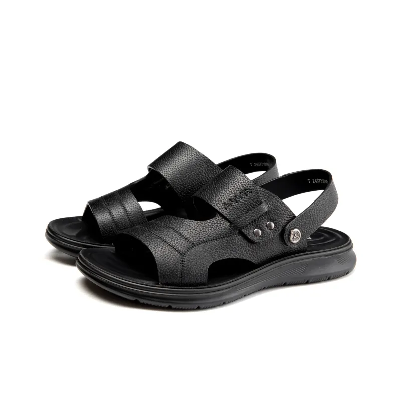 AOKANG Travel Flat Home Beach Sandals Men's-2