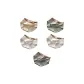5 Pack (Skin+Green+White+White+Gray)