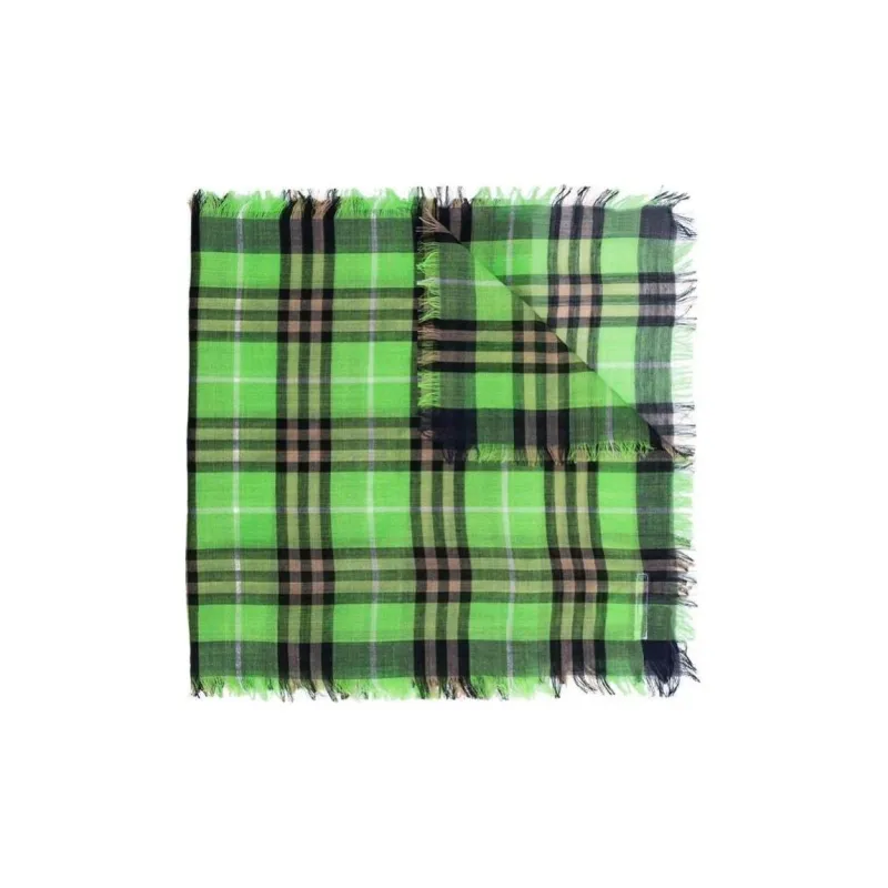 Burberry Checked Scarf-0