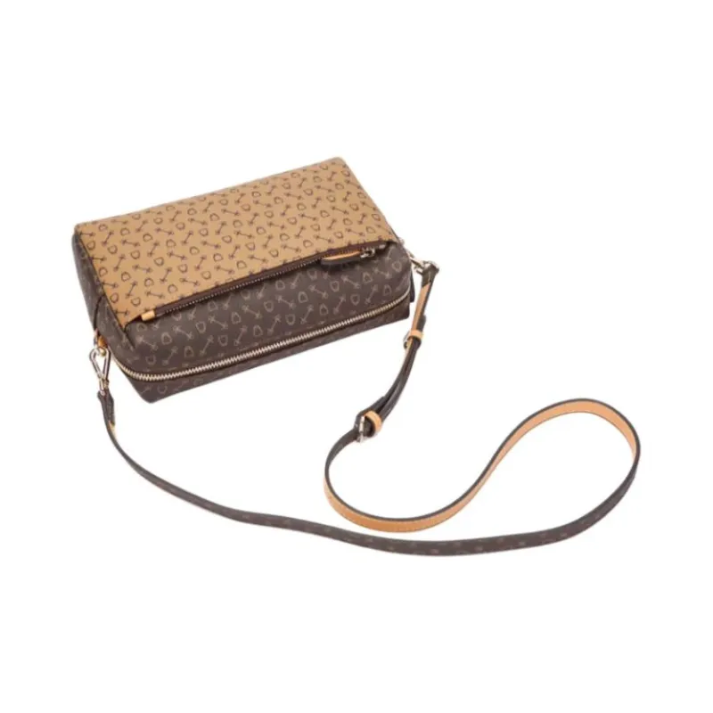 Why Artificial Leather Crossbody Bag, Backpack, Shoulder Bag Regular Women's Coffee With Caramel/Coffee-3