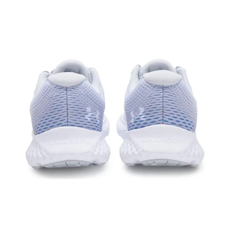 Under Armour Breathable Lightweight Low Top Casual Running Shoes Women's White Gray-4