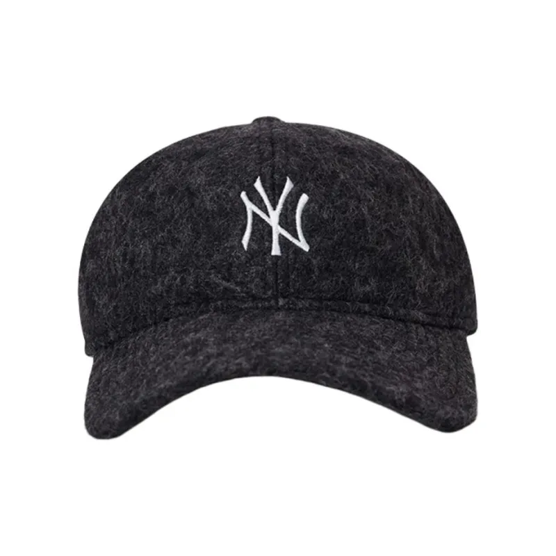 New Era Polyester Sheep Wool Acrylic Baseball Caps Unisex Black-0