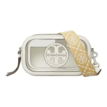 TORY BURCH Miller TPU Camera Bag Shoulder Bag Crossbody Bag Mini Women's Gray