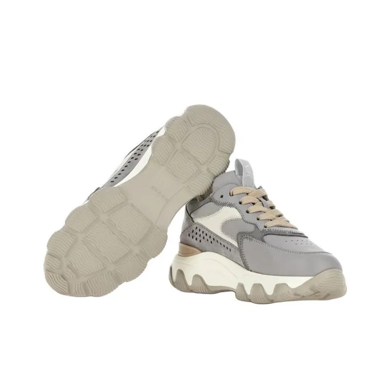 HOGAN Hyperactive Low-Top Casual Shoes Women's Gray-5