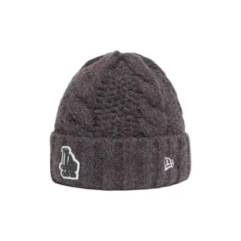 New Era Acrylic, Nylon, Wool Beanies Unisex Brown