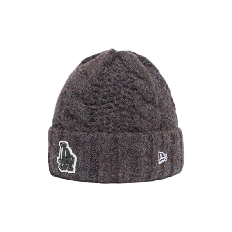 New Era Acrylic, Nylon, Wool Beanies Unisex Brown-0