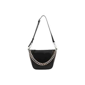 TTaG．baG Microfiber Waxed Leather Crossbody One Shoulder Handbag Women's Black/Red/Coffee
