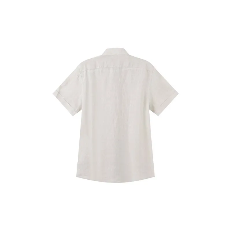 Zegna SS24 Shirt Men's Light Beige-1