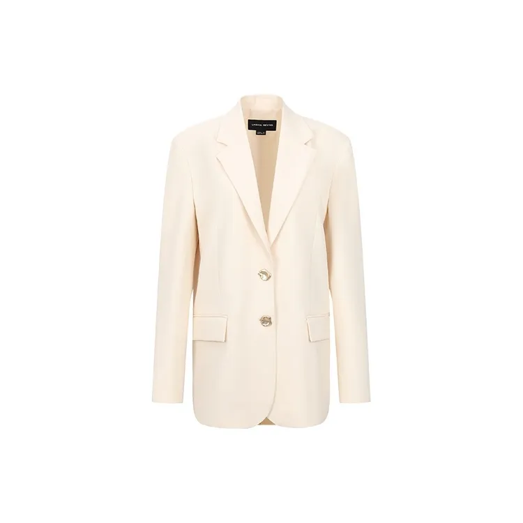 URBAN REVIVO Business Suits Men Ecru-0