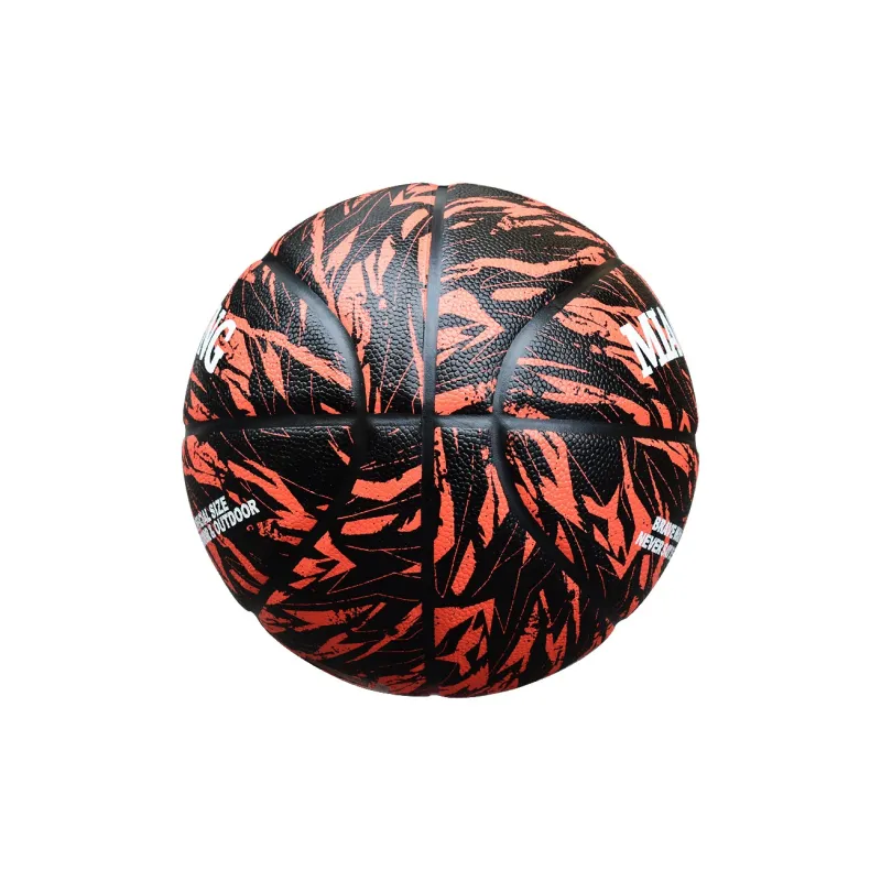 MIAOZUNG PU Basketball Maple Leaf Red Size 7 Training Unisex-3