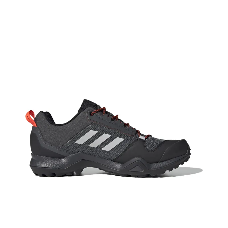 Adidas Terrex AX3 GTX Abrasion Resistant Low Top Outdoor Shoes Men's Black Orange-1