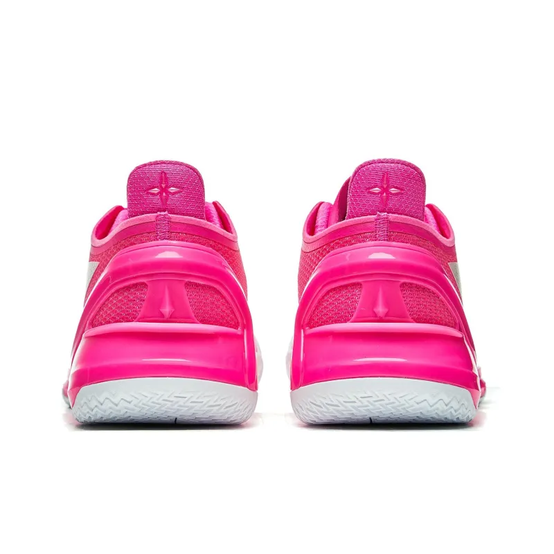 LiNing Blade 4V2 Cushioning Slip Resistant Support Lightweight Rebound Low Top Basketball Shoes Men's Pink-4