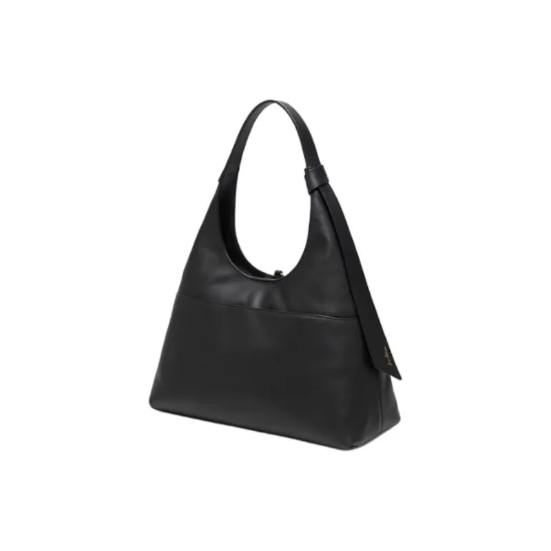 SAM EDELMAN Cow Leather Handbag Shoulder Bag Medium Size Women's Black/Brown-1
