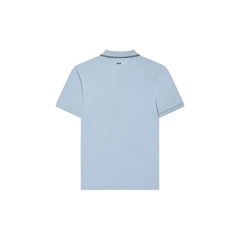 FILA Polo Shirt Men's Bamboo Prosperity Blue-1