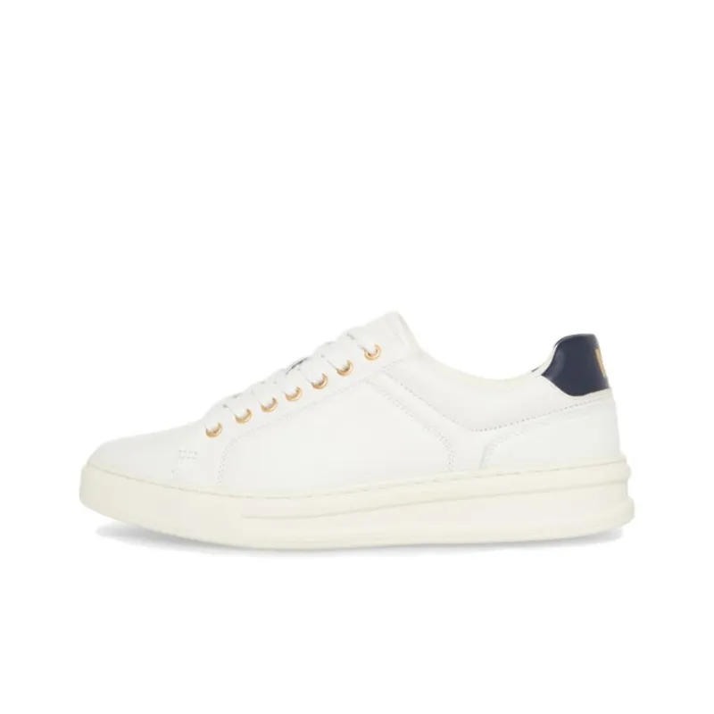 STEVE MADDEN Low-Top Skateboard Shoes Men's White-0