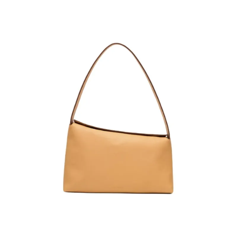 SAM EDELMAN Cow Leather Handbag Shoulder Bag Medium Size Women's White/Brown-5