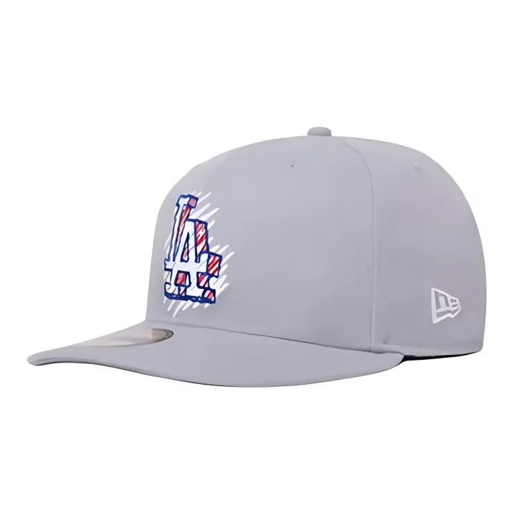 New Era Polyester Baseball Caps Unisex Gray-0