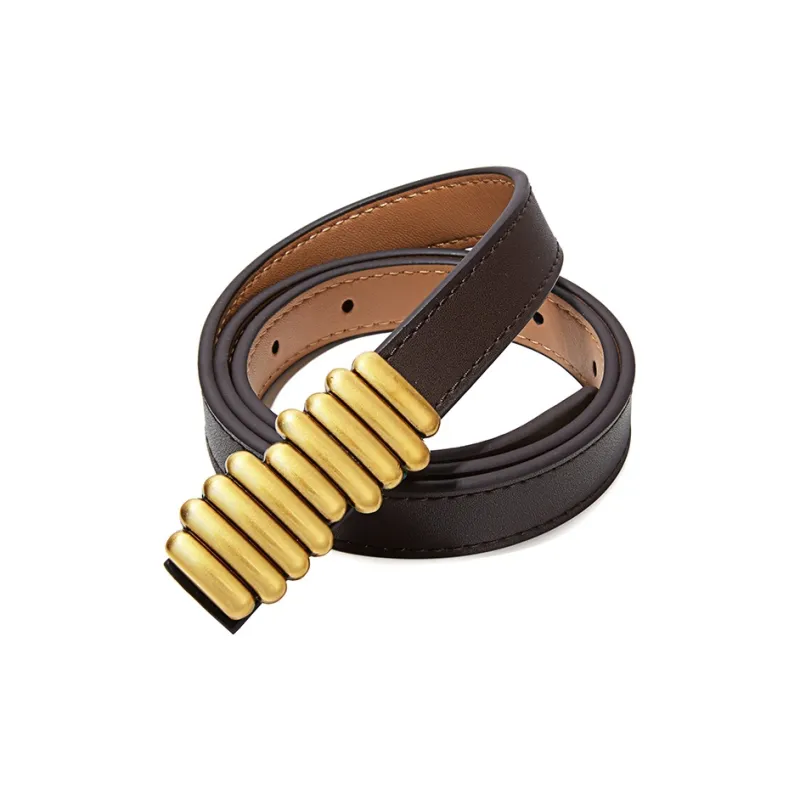 TUCANO High Value Comfortable Elegance Advanced Sensory Luxury Leather Belts Women's 2.7cm-1