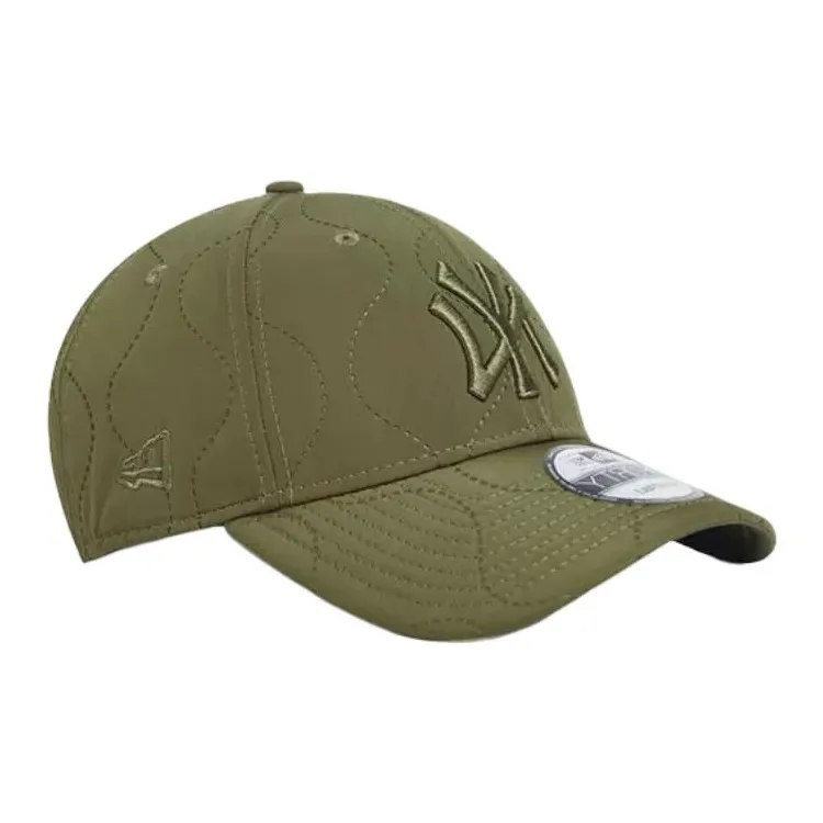 New Era Polyester Baseball Caps Unisex Olive Green-3