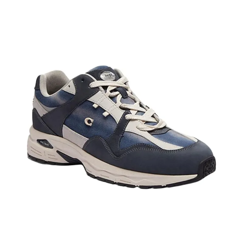 COACH Low-Top Casual Shoes Men's Midnight Blue-2