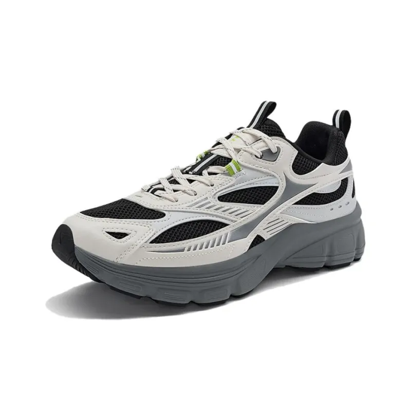 XTEP Enable Source 2000 Slip Resistant Low Top Casual Shoes Men's Black Gray-1