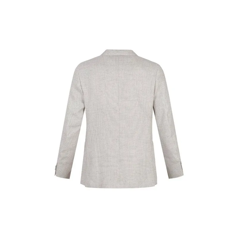 Zegna SS24 Business Suit Coat Men's Beige-1