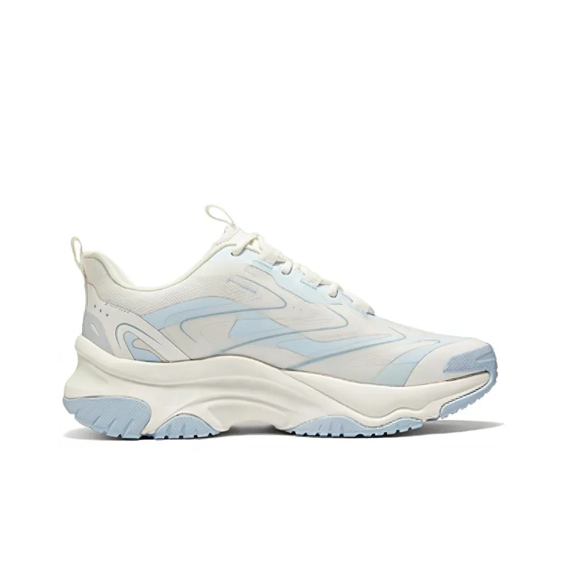 Skechers Street Cushioning Lightweight Breathable Rebound Low Top Casual Shoes Women's Light Blue-1