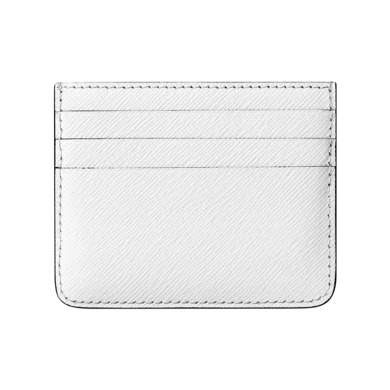 CARTIER C De Cartier Collection Calfskin Card Holder Women's Bright White-1