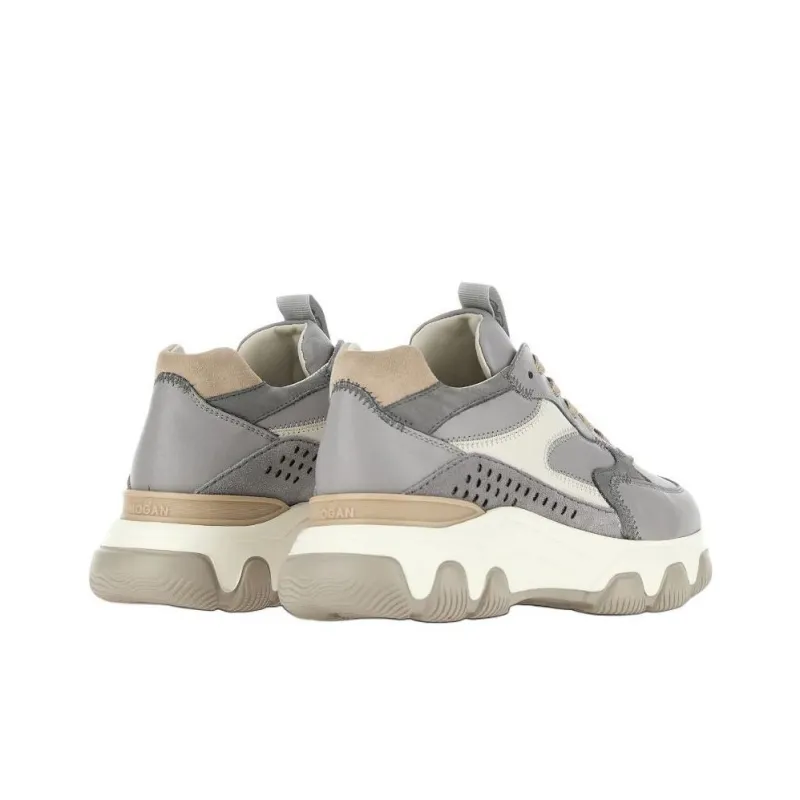 HOGAN Hyperactive Low-Top Casual Shoes Women's Gray-4