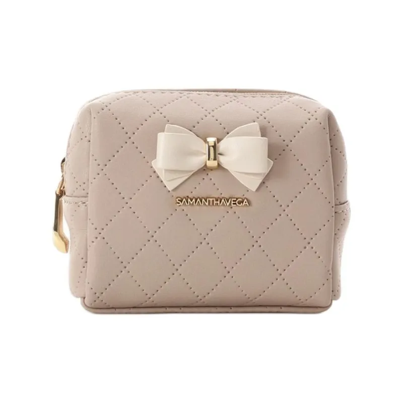 SAMANTHA THAVASA Synthetic Leather Clutch Mini Women's Light Brown-0