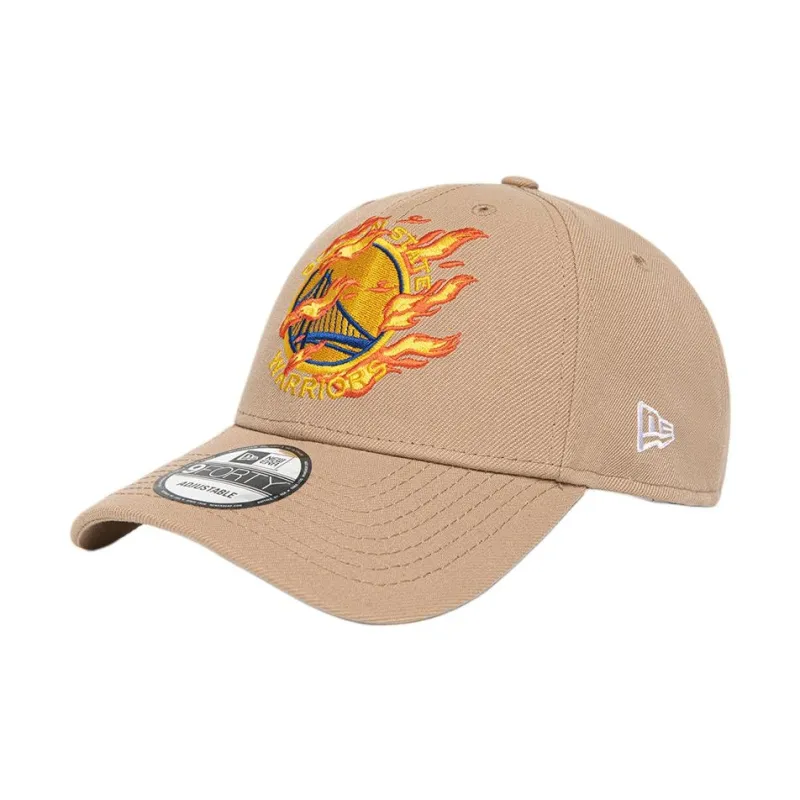New Era Cotton, Polyester Baseball Caps Unisex Brown-0