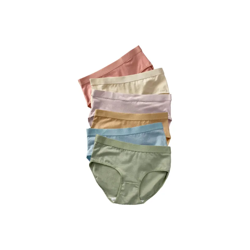 Flowers In Water Underpants Women's 6 Pack-9