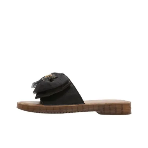 AOKANG Slide Slippers Women's Black