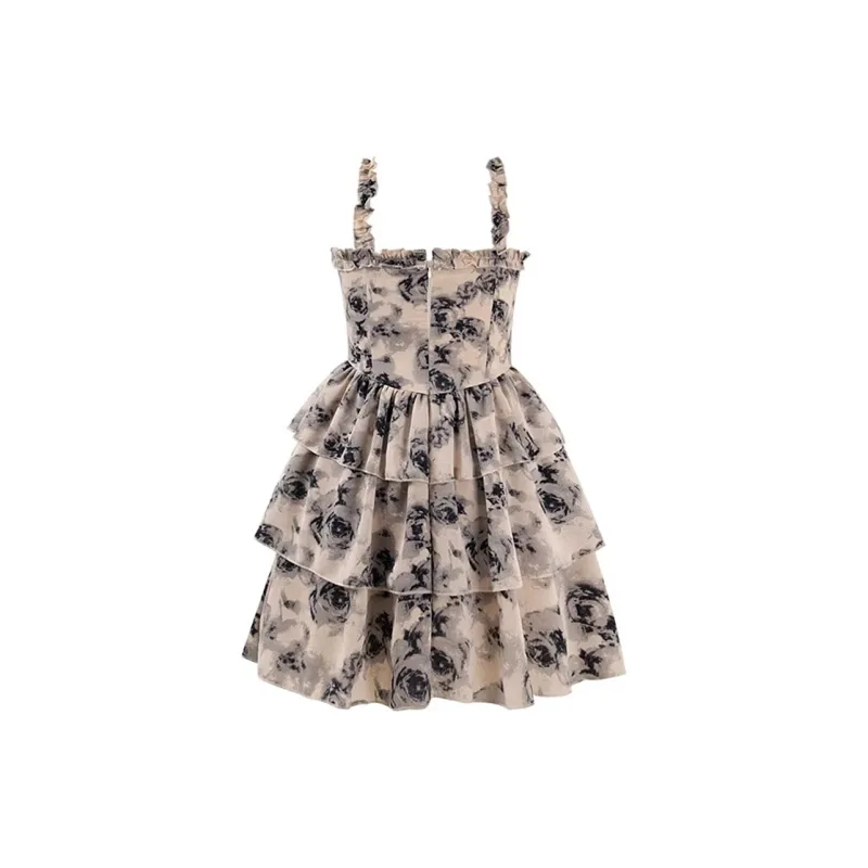 JOSR Slip Dresses Women's Ink Wash-1