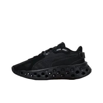 PUMA Softride Lightweight Low Top Casual Running Shoes Unisex Black