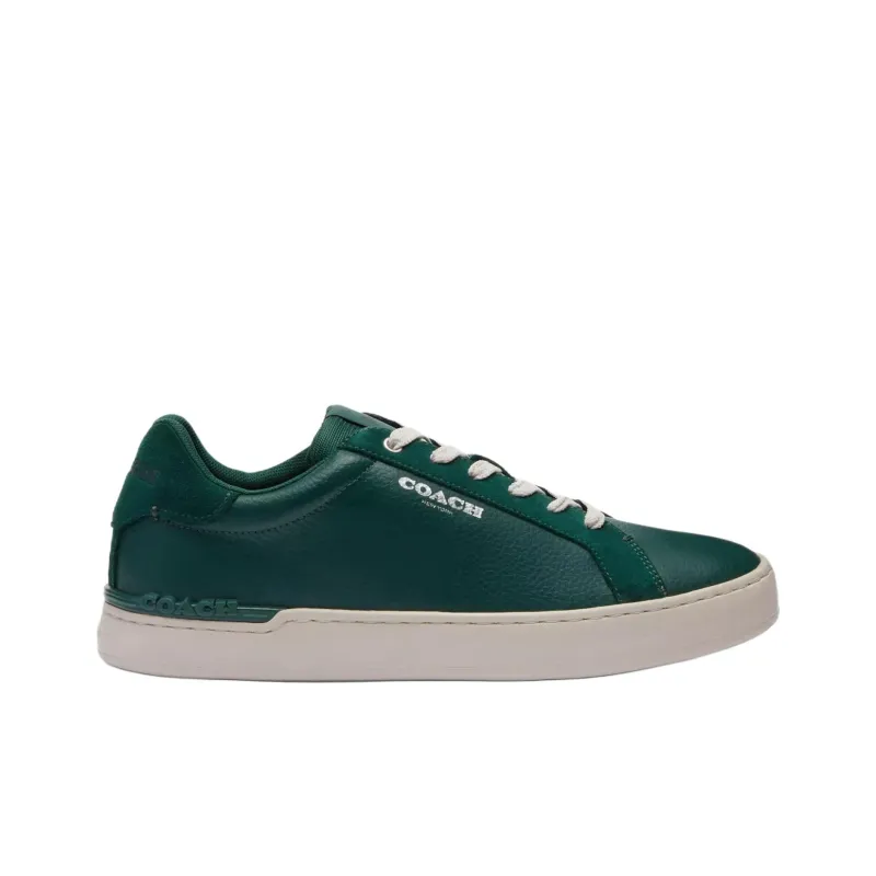 COACH Clip Low Top Skateboard Shoes Men's Dark Green-1