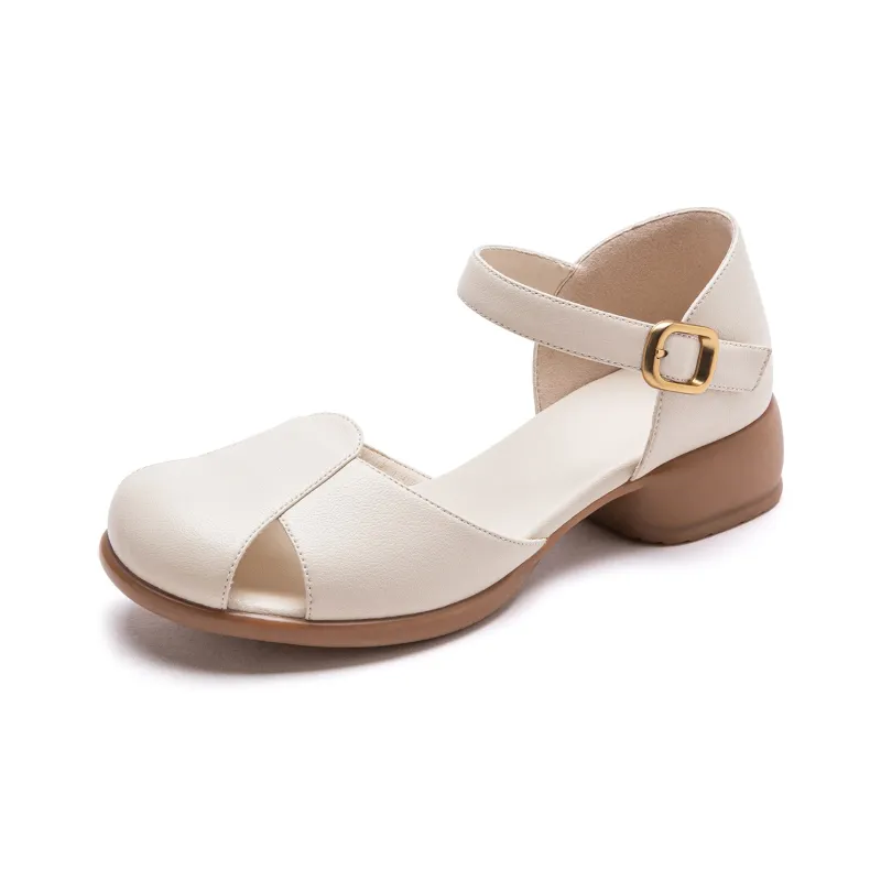 Conley Bird Rubber Sole Abrasion Resistant Slip Resistant Wrap toe Slippers Women's-1
