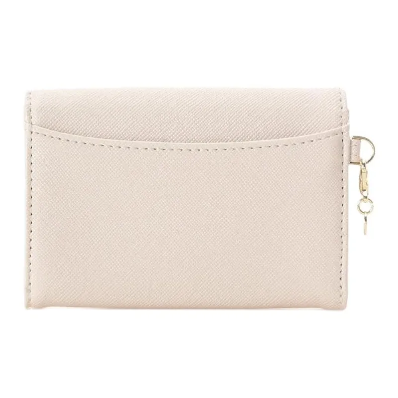 SAMANTHA THAVASA Synthetic Leather Card Holder Women's Ecru-4