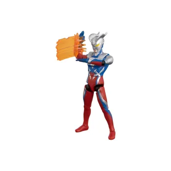 BANDAI Fine Ultra Posable Collection Hero Toy Ultraman Zero Action Figures