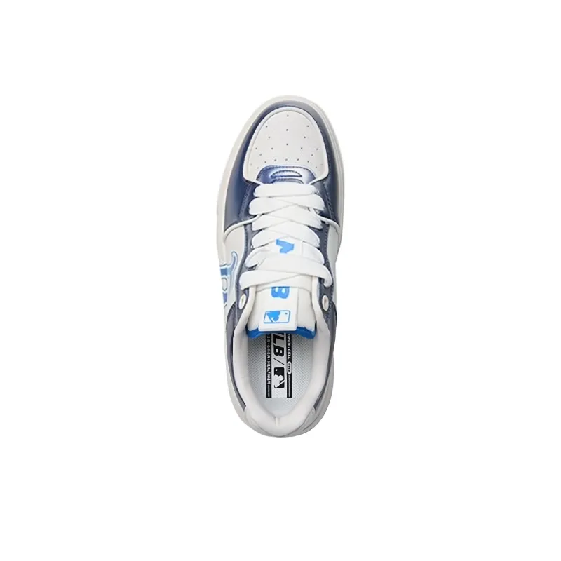 MLB Chunky Liner Slip Resistant Cushioning Low Top Skateboard Shoes Unisex Navy Blue-2