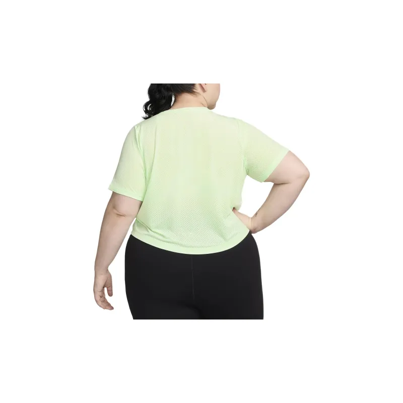 Nike One Classic Breathe Women's Dri-FIT Short-Sleeve Top Plus Size-1