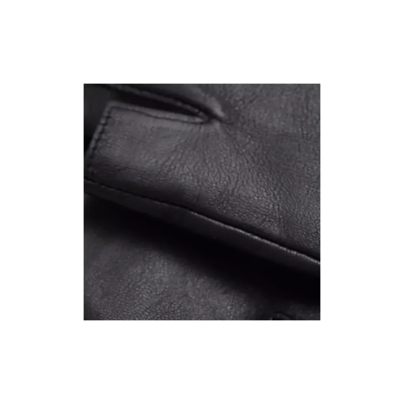 Other Stories Sheepskin Gloves Women's Black-2