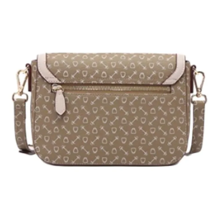 Why Artificial Leather Shoulder Bag Regular Women's Coffee/Milk Tea/Matcha Green-7