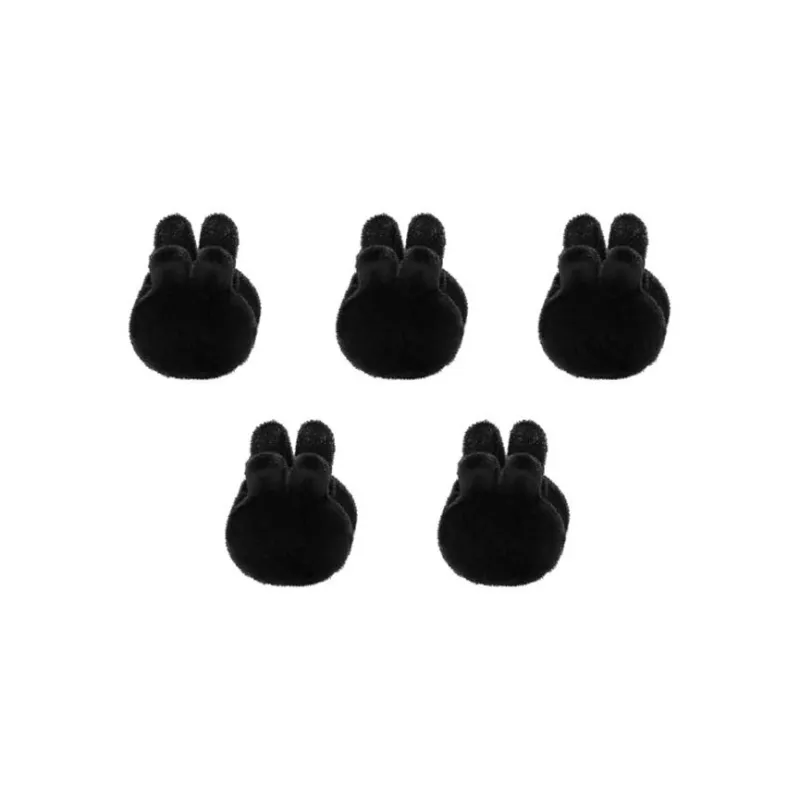 HANYUDIE Plush Hair Clips Women's-1