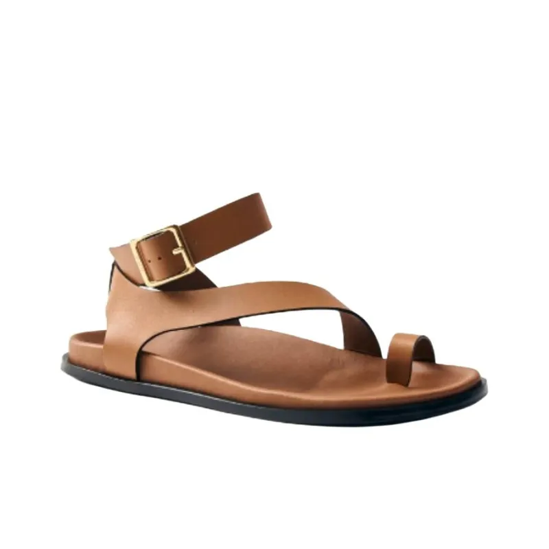 ALOHAS Myles Strap Sandals Women's Brown-3