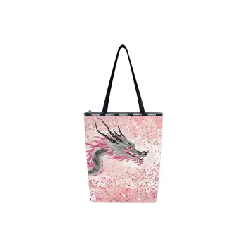 Perfect Styles ABS One Shoulder Handbag Medium Size Women's Pink