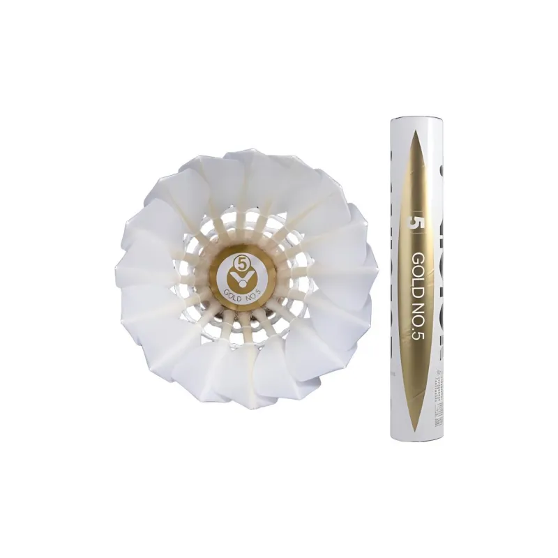 VICTOR 12 Pack Duck Feather Shuttlecocks-5