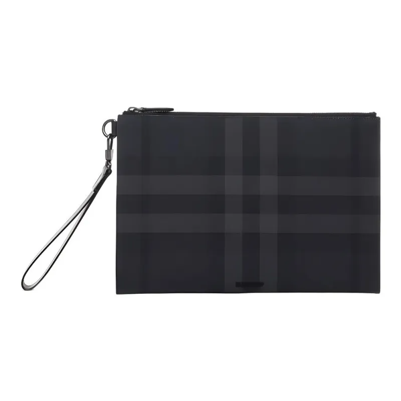 Burberry Cotton Clutch Men's Black-0