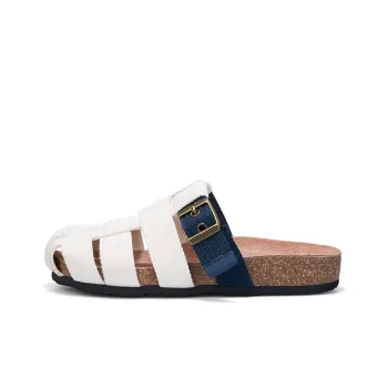 Joy&Mario Plastic Sole Slip Resistant Wrap toe Slippers Women's